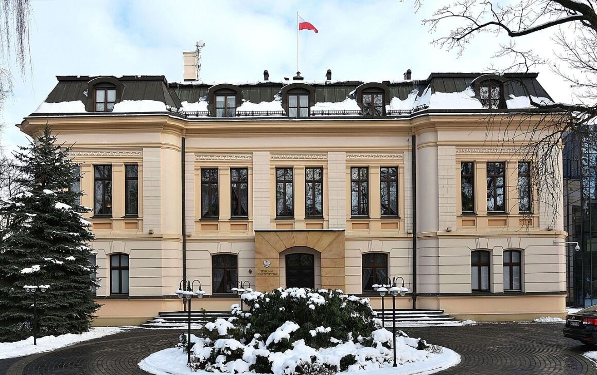Constitutional Tribunal building in Warsaw
