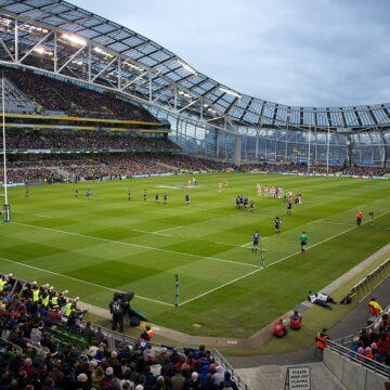 tadhg-furlong-cleared-ireland-boost-ringrose-ruled-out Aviva Stadium seen from Block 312